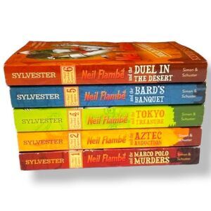 The Neil Flambé Capers Collection Paperback Mystery Book Set by Kevin Sylvester